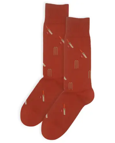 Men PEPER HAROW Cricket Mens Socks - Orange £17.00