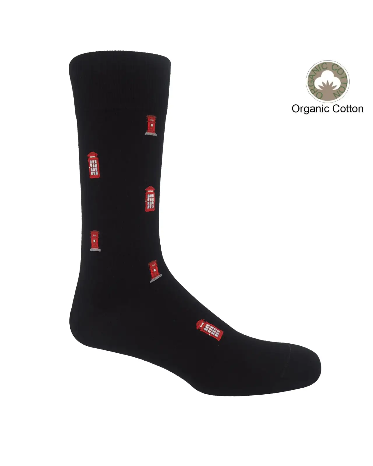 Men PEPER HAROW Post Box Mens Socks - Black £17.00