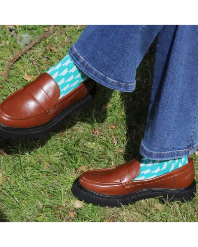 Women PEPER HAROW Scooby Womens Socks - Teal £15.00