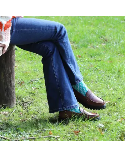 Women PEPER HAROW Scooby Womens Socks - Teal £15.00