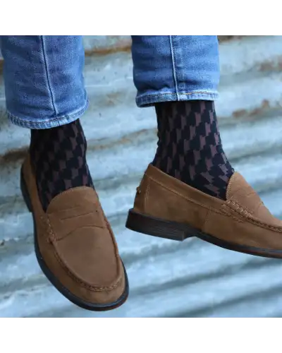 Men PEPER HAROW Scooby Mens Socks - Black £16.00