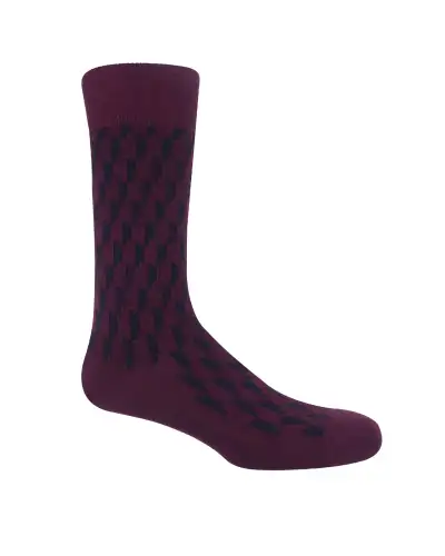 Men PEPER HAROW Scooby Mens Socks - Maroon £16.00