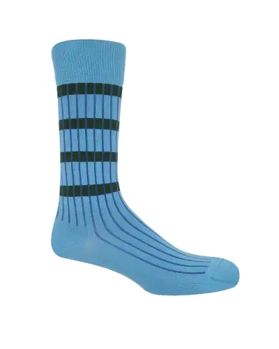 Men PEPER HAROW Old School Mens Socks - Blue £16.00