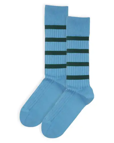 Men PEPER HAROW Old School Mens Socks - Blue £16.00
