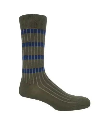 Men PEPER HAROW Old School Mens Socks - Olive £16.00