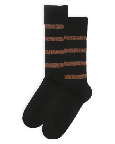 Men PEPER HAROW Old School Mens Socks - Black £16.00