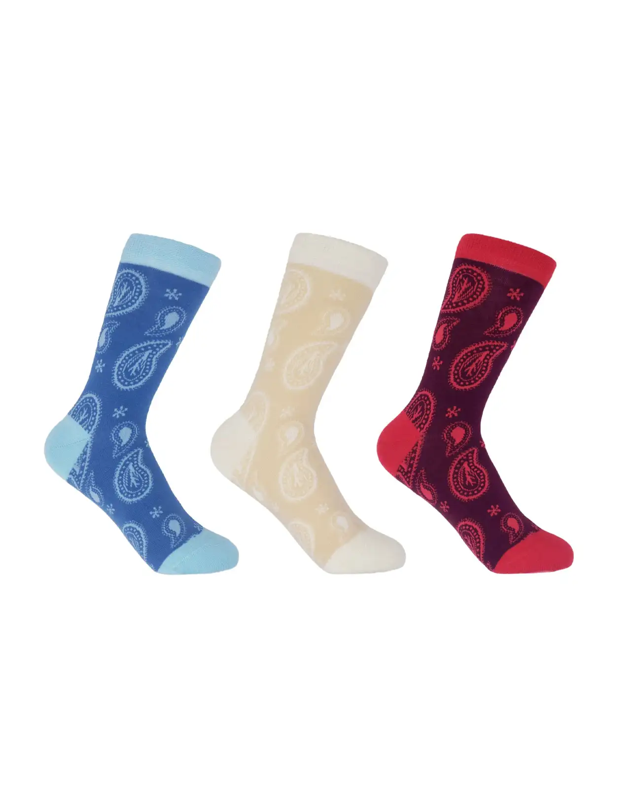 Women PEPER HAROW WomenS Paisley Socks Bundle - Organic £38.00