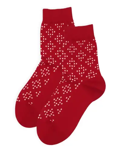 Women PEPER HAROW Soho Womens Socks - Red £15.00
