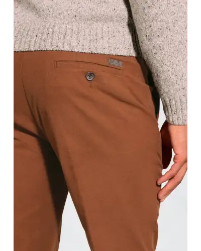 Moleskin Trousers Brook Taverner Regular Fit Kerswell Ginger Cotton Moleskin Trousers £62.00