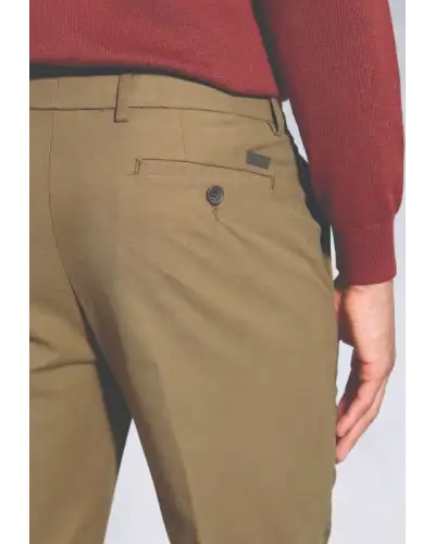 Moleskin Trousers Brook Taverner Regular Fit Kerswell Stone Cotton Moleskin Trousers £62.00