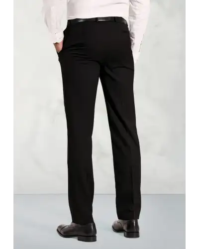 Trousers Brook Taverner Tailored Fit Pegasus Black Washable Suit Trousers £44.00