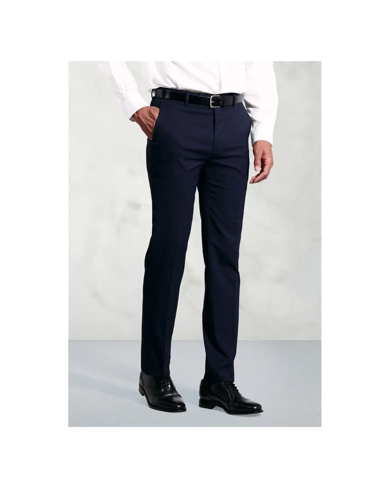 Suit Trousers Brook Taverner Tailored Fit Pegasus Navy Washable Suit Trousers £44.00