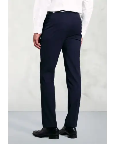 Suit Trousers Brook Taverner Tailored Fit Pegasus Navy Washable Suit Trousers £44.00
