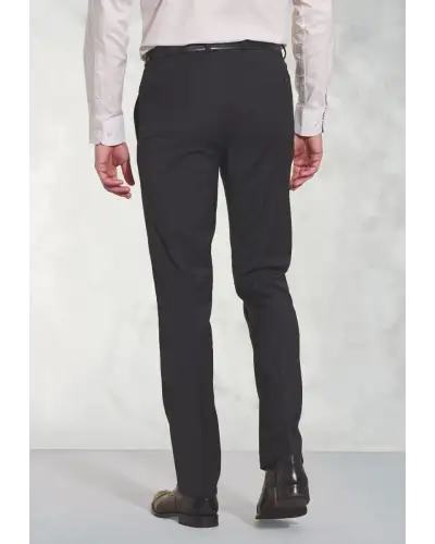 Trousers Brook Taverner Tailored Fit Avalino Charcoal Suit Trousers £63.00