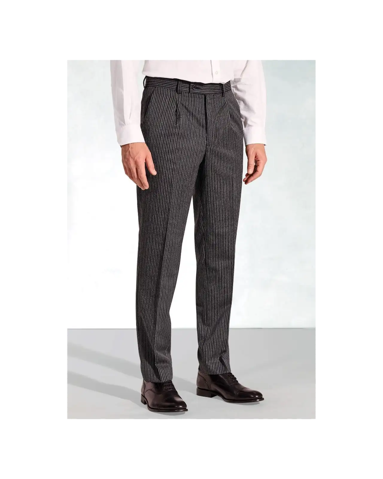 Suit Trousers Brook Taverner Regular Fit Morning Suit Striped Trousers £62.00