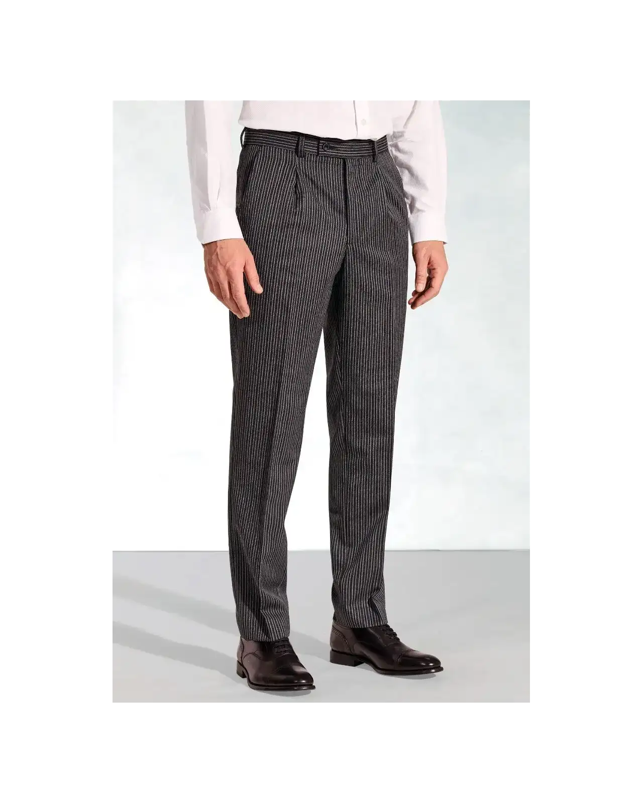 Suit Trousers Brook Taverner Regular Fit Morning Suit Striped Trousers £62.00
