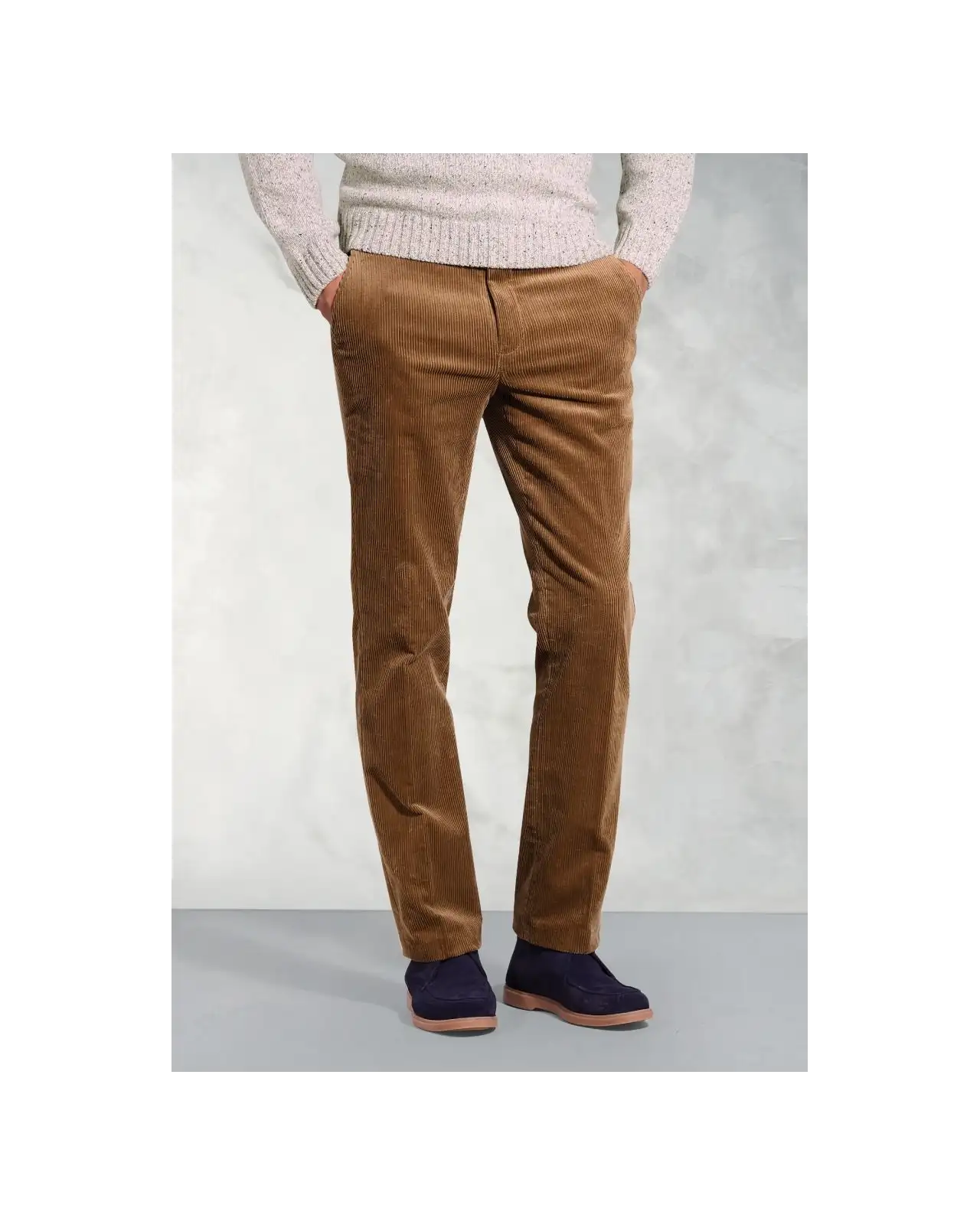 Corduroy Trousers Brook Taverner Regular Fit Ellroy Ginger Corduroy Trouser-BT-8689F £54.00