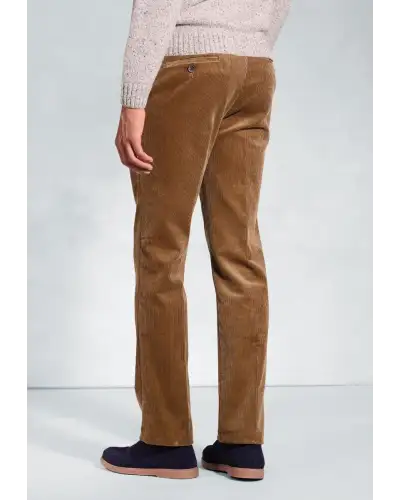 Corduroy Trousers Brook Taverner Regular Fit Ellroy Ginger Corduroy Trouser-BT-8689F £54.00