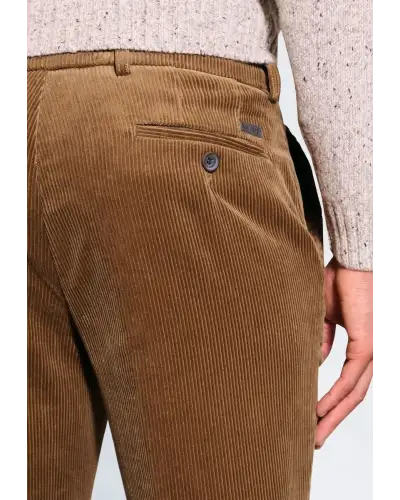 Corduroy Trousers Brook Taverner Regular Fit Ellroy Ginger Corduroy Trouser-BT-8689F £54.00