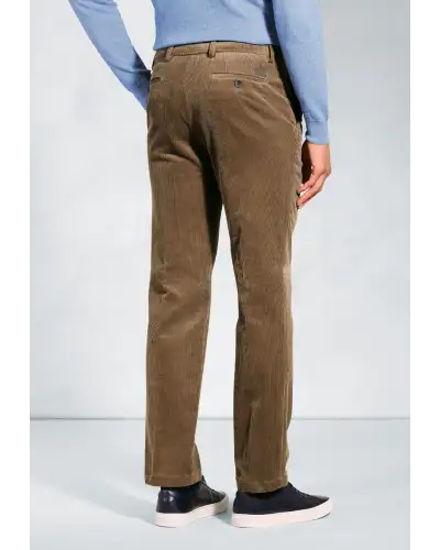 Corduroy Trousers Brook Taverner Regular Fit Ellroy Camel Corduroy Trouser-BT-8689B £54.00