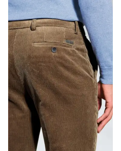 Corduroy Trousers Brook Taverner Regular Fit Ellroy Camel Corduroy Trouser-BT-8689B £54.00