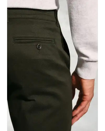 Fit Trousers Brook Taverner Regular Fit Christie Khaki Cavalry Twill Stretch Cotton Trousers £54.00