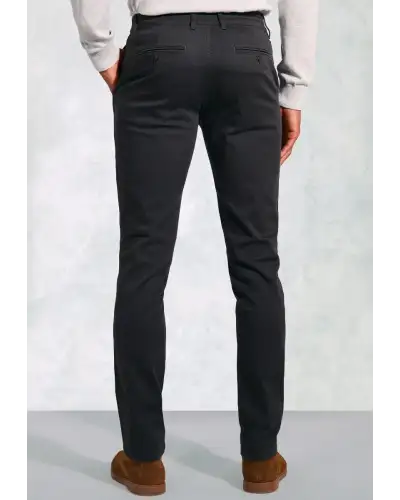 Fit Trousers Brook Taverner Tailored Fit Christie Charcoal Cavalry Twill Stretch Cotton Trousers £54.00