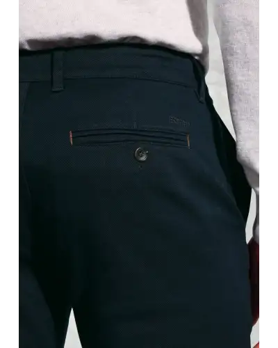 Fit Trousers Brook Taverner Regular Fit Christie Navy Cavalry Twill Stretch Cotton Trousers £54.00