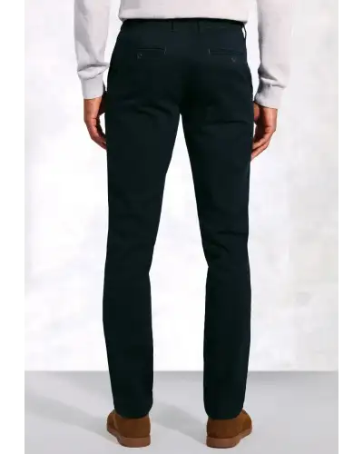 Fit Trousers Brook Taverner Regular Fit Christie Navy Cavalry Twill Stretch Cotton Trousers £54.00