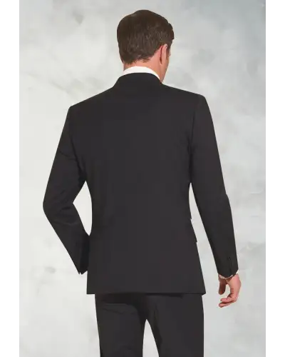 Suit Jackets Brook Taverner Tailored Fit Cassino Charcoal Washable Suit Jacket-BT-5985C £134.00