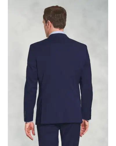 Suit Jackets Brook Taverner Tailored Fit Avalino Mid Blue Suit Jacket £134.00