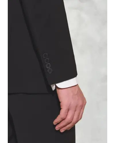 Suit Jackets Brook Taverner Tailored Fit Avalino Black Suit Jacket £134.00