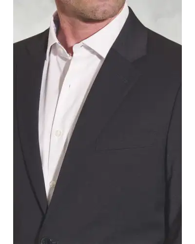 Suit Jackets Brook Taverner Tailored Fit Avalino Charcoal Suit Jacket-BT-5647C £117.00