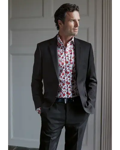 Suit Jackets Brook Taverner Tailored Fit Avalino Charcoal Suit Jacket £134.00