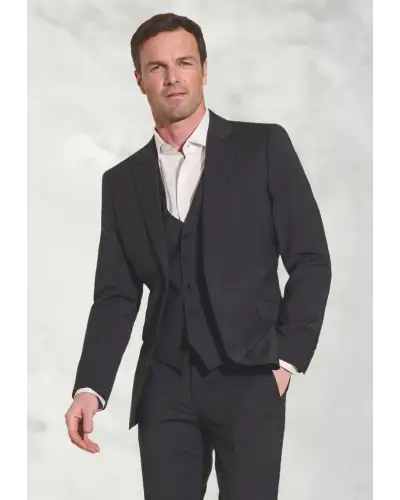 Suit Jackets Brook Taverner Tailored Fit Avalino Charcoal Suit Jacket-BT-5647C £117.00