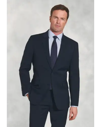 Suit Jackets Brook Taverner Tailored Fit Avalino Navy Suit Jacket-BT-5647A £134.00