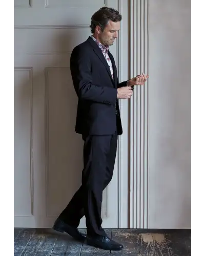 Suit Jackets Brook Taverner Tailored Fit Avalino Navy Suit Jacket £134.00