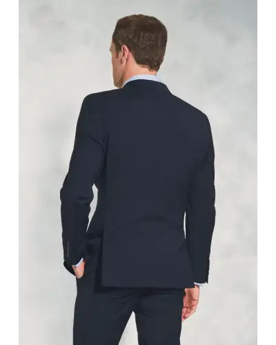 Suit Jackets Brook Taverner Tailored Fit Avalino Navy Suit Jacket-BT-5647A £117.00
