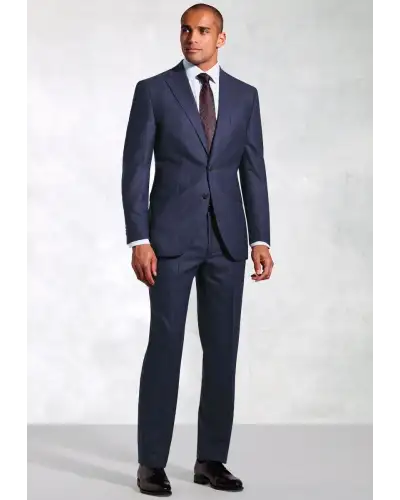 Suit Jackets Brook Taverner Tailored Fit Scott Navy Italian Wool Suit Jacket £224.00