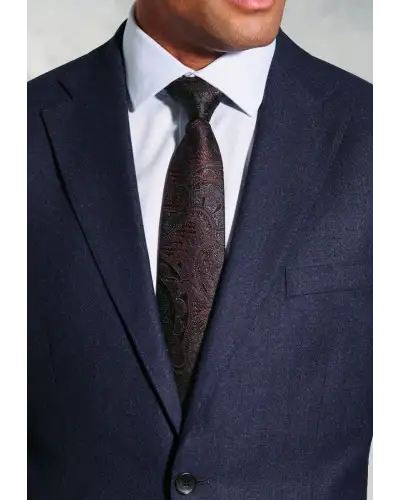 Suit Jackets Brook Taverner Tailored Fit Scott Navy Italian Wool Suit Jacket £224.00