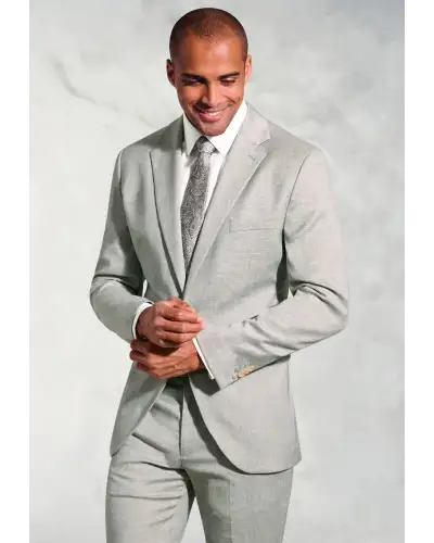 Suit Jackets Brook Taverner Tailored Fit Hardy Green Textured Occasion Suit Jacket £89.00