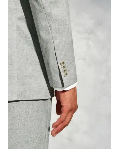 Suit Jackets Brook Taverner Tailored Fit Hardy Green Textured Occasion Suit Jacket-BT-5454C £89.00