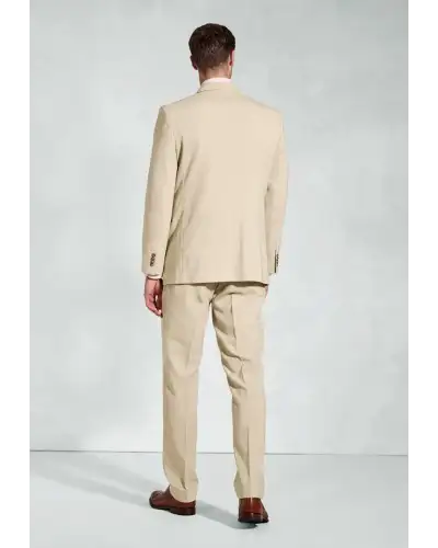 Suit Jackets Brook Taverner Tailored Fit Mckellen Natural Wool Linen Blend Suit Jacket £116.00