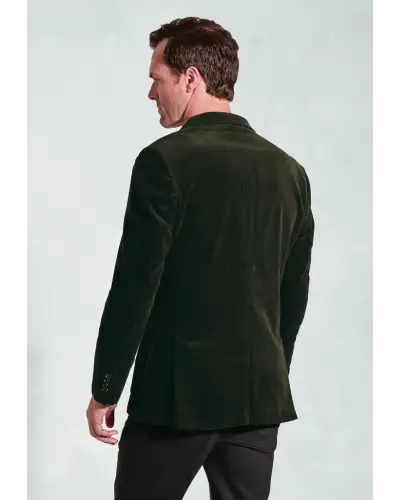 Jackets Brook Taverner Tailored Fit Moore Forest Green Corduroy Jacket-BT-5399C £116.00