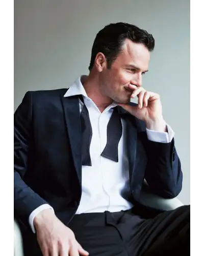 Evening Jackets Brook Taverner Tailored Fit Severn Midnight Velvet Evening Jacket-BT-5344A £134.00