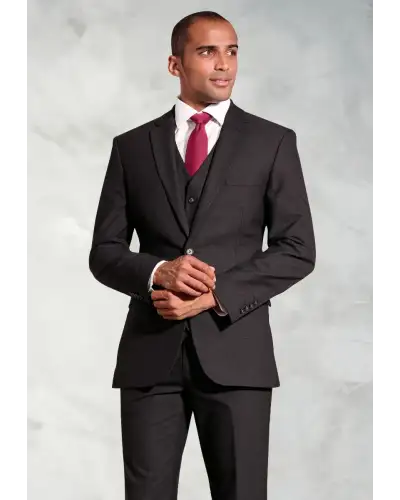 Suit Jackets Brook Taverner Tailored Fit Dijon Charcoal Suit Jacket £89.00