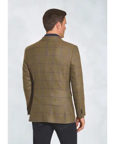 Jackets Brook Taverner Tailored Fit Breedon Fern Check Wool Jacket £179.00