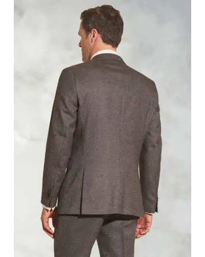 Suit Jackets Brook Taverner Tailored Fit Clifford Grey Donegal Wool Suit Jacket £179.00