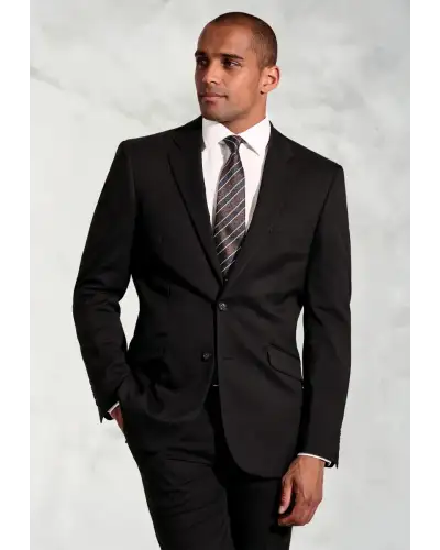 Suit Jackets Brook Taverner Tailored Fit Phoenix Black Suit Jacket-BT-3552D £90.00