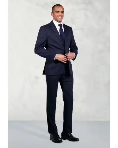 Suit Jackets Brook Taverner Tailored Fit Phoenix Navy Suit Jacket-BT-3552B £90.00